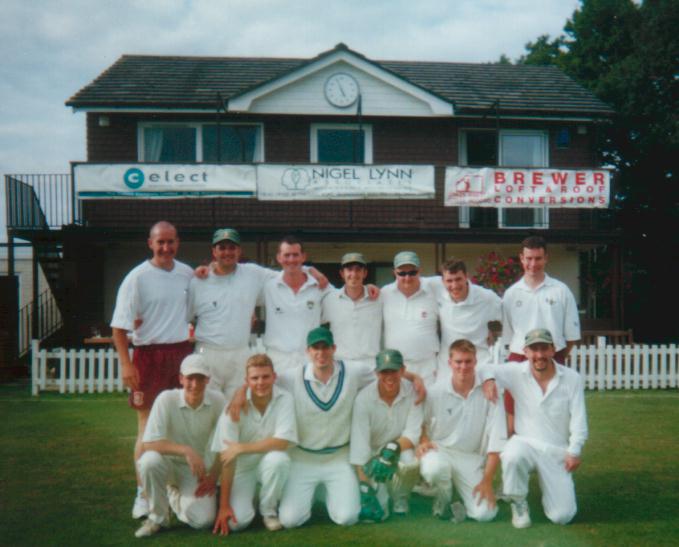 HCC squad on tour of Bournemouth 2000